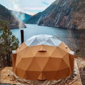 Glamping på vestlandet ved Åkrafjorden