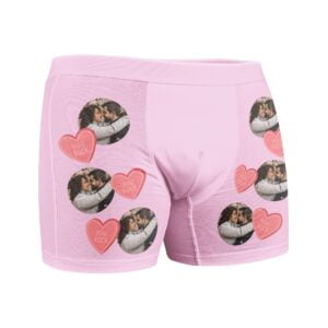 Boksershorts med eget trykk - M