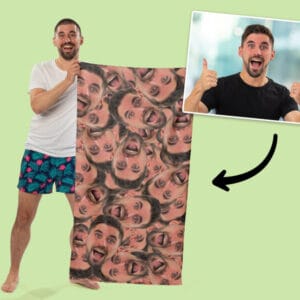 Personlig Badehåndkle med Foto - Multiface